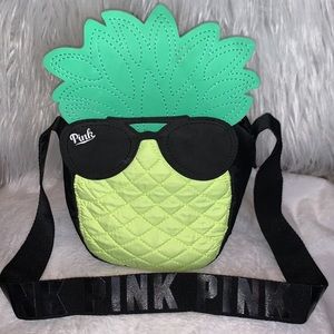 PINK VICTORY SECRET PINAPPLE COOLER BAG